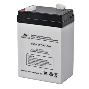 UPS battery Telecommunication System 6v 4ah Lead acid batteries Backup power lead acid battery