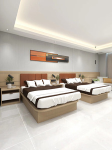 <span class=keywords><strong>Letto</strong></span> Matrimoniale Queen Size in Legno per Camera da <span class=keywords><strong>Letto</strong></span> di <span class=keywords><strong>Hotel</strong></span> a Tre o Cinque Stelle, Vendita Calda - Product Image 4