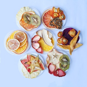 Fruits séchés lyophilisés certifiés ZZH, en gros, provenant d'usine, mélange de fruits et légumes séchés congelés en chips pour le thé et les collations - Product Image 2
