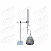 Test électronique de teneur en eau de bitume d'asphalte Équipement en acier de distillation Résultat de mesure de chaleur standard ASTM 220V 1 an