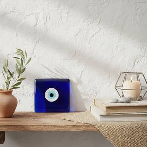 10x10 CM Verre Carré Evil Eyes Home Decor - Product Image 3