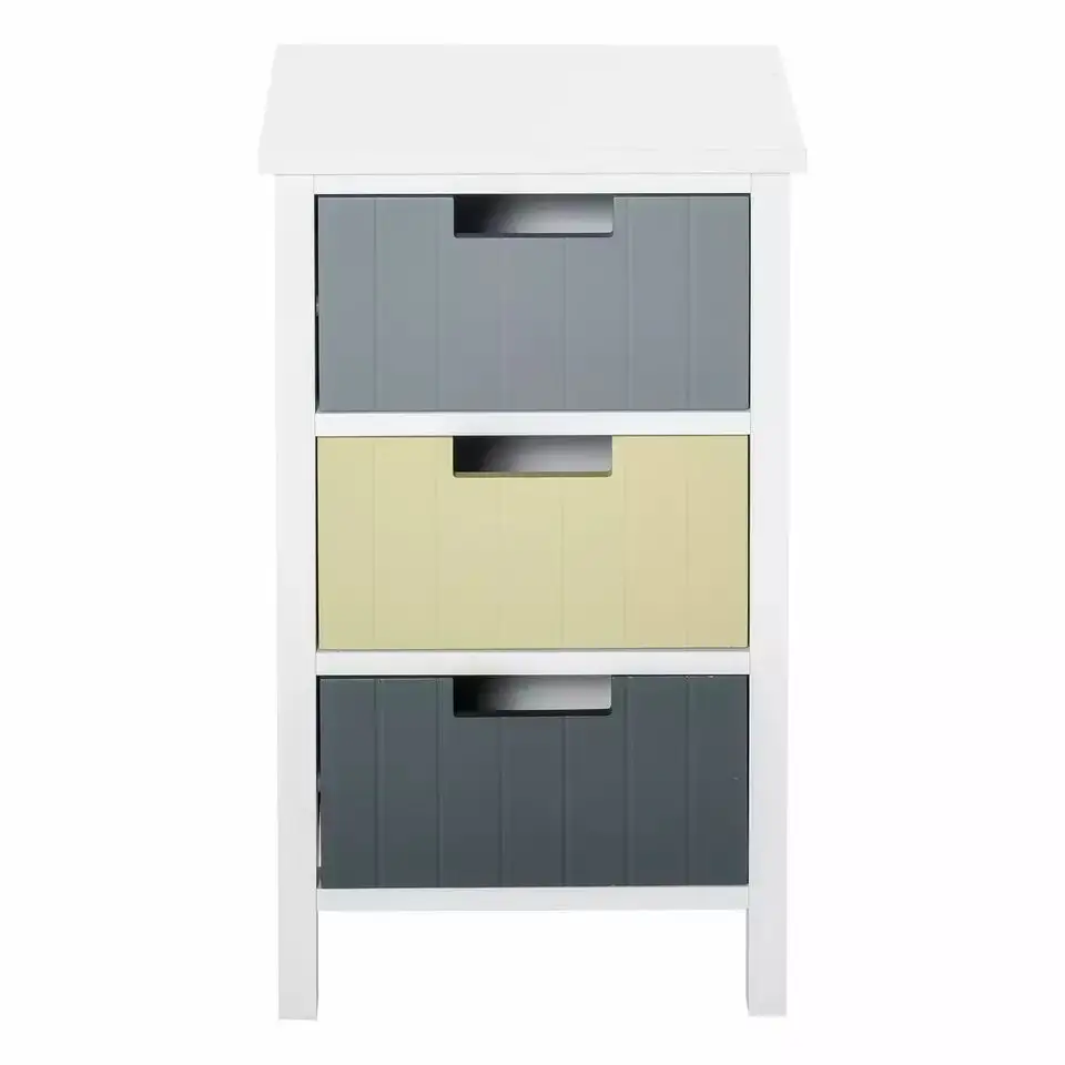 Wholesale Price Home Furniture Bedroom Mirrored Cabinet Nightstand Bed Side Table With Hand Buckle