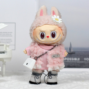 Labubu <b>Doll</b> Clothes First Third Generation Trendy Streetwear Brand Macaron Unisex Youth Fashion <b>Accessories</b> - Product Image 4