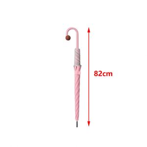 Parapluie Droit Surdimensionné Style Japonais Hommes Femmes Résistant au Vent Durable Publicitaire Monobloc à Long Manche - Product Image 2