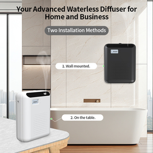 Nuevo Difusor de Perfume de Aromaterapia Recargable de 400 ml de Gran Capacidad, sin Agua, Controlado por Aplicación, Diseño de Montaje en Pared para el Hogar - Product Image 3