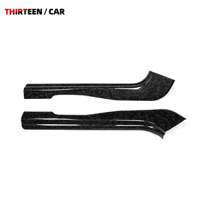 Acabamento de soleira de porta em fibra de carbono seca forjada para BMW M2 G87 Série <span class=keywords><strong>2</strong></span> G42 M240I M225 235 G87 M2, decoração de soleira de porta. - Product Image 1