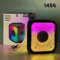 Altavoz De Karaoke Altavoces grandes Al Aire Libre Dj Party Altavoces De Escenario Karaoke Altavoz con micrófono y Bluetooth para fiesta en casa