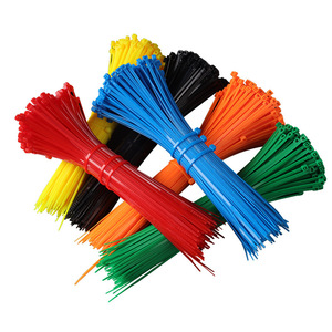 Bridas de nailon de colores Litai Plastics 4x250 con autobloqueo para agrupar cables eléctricos - Product Image 1