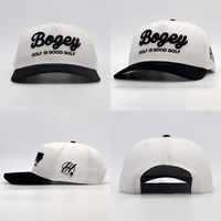 Cappellini da Baseball Bicolore a 5 Pannelli Personalizzati all'Ingrosso per Uomo e Donna: Cappelli Sportivi da Esterno con Logo Ricamato con Lettere 3D