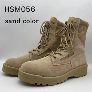 <span class=keywords><strong>WYX</strong></span>, bottes tactiques anti-smash avec membrane imperméable bottes de combat à semelle extérieure en caoutchouc double couleur antidérapantes durables HSM056 - Product Image 4