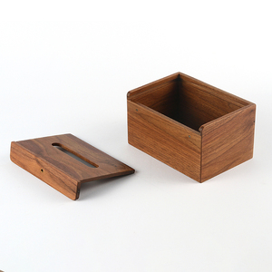 Caja de Pañuelos Rectangular de Madera de Estilo Moderno para Decoración del Hogar, Color Personalizable, Venta al por Mayor de Fábrica - Product Image 3