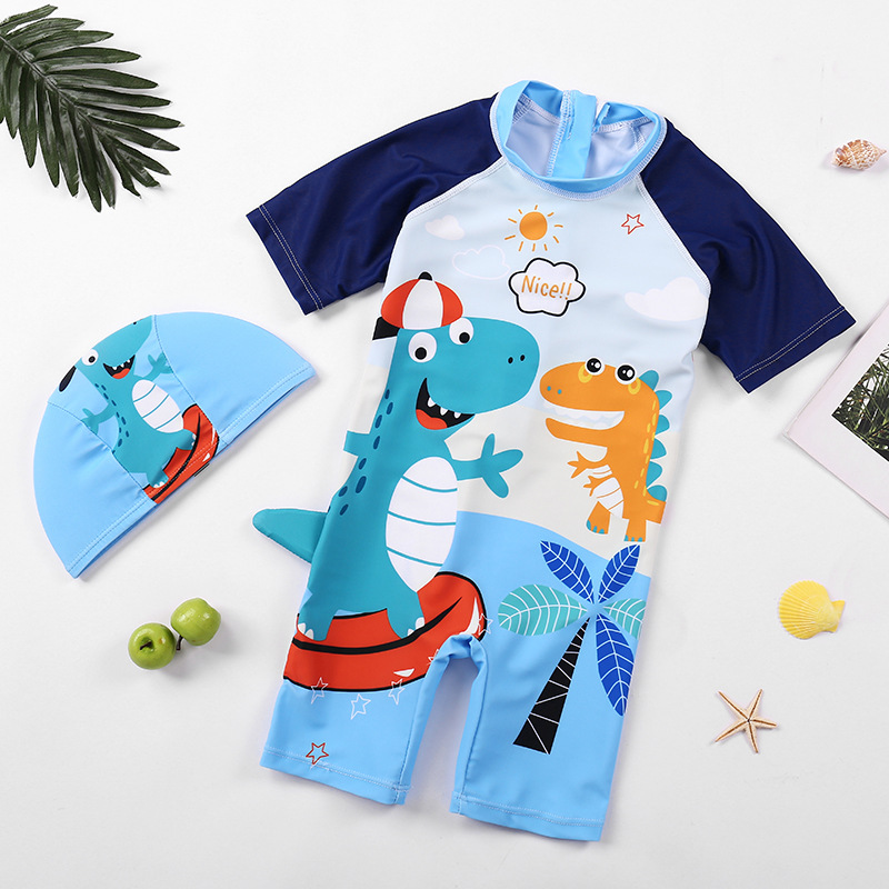 Chapeau rouge surf color block 2033 - Dinosaure
