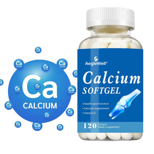 Private label densità ossea liquido calcio softgel liquido calcio vitamina <span class=keywords><strong>D</strong></span> gocce di vitamina D3 softgel capsula - Product Image 1