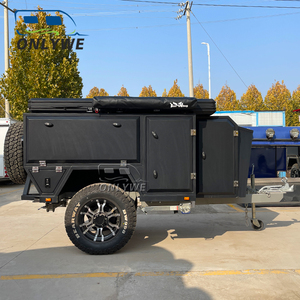 <span class=keywords><strong>Roulotte</strong></span> da Campeggio Fuoristrada ONLYWE Mini Caravan per Avventure Overland Certificata DOT CE ADR <span class=keywords><strong>con</strong></span> <span class=keywords><strong>Tenda</strong></span> sul Tetto - Product Image 1
