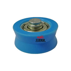 Vente flash : Roulettes de remplacement pour mécanisme de <span class=keywords><strong>porte</strong></span> <span class=keywords><strong>coulissante</strong></span> à rainure en V 22x9,5 mm avec couvercle en acier - Product Image 1