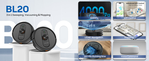 Aspiradora Robótica Inteligente OEM ODM con APP Tuya, Motor sin Escobillas, Garantía de 3 Años, Alta Succión, Eliminación Automática de Suciedad, Uso Doméstico y Hotelero - Product Image 5