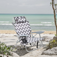 Vente en gros de chaises de plage de camping en plein air pour salon de voyage sac à dos pliable léger et portable chaises de plage pliantes pour loisirs