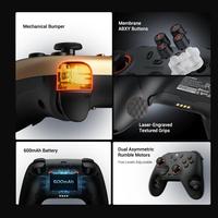 Manette sans fil GameSir Nova Lite 2 Bluetooth avec effet de déclenchement Hall pour Nintendo Switch, iPhone, Android, PC