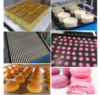 Nouvelle machine à pâtisserie Lianfu entièrement automatique pour la préparation et le mélange de gâteaux, économe en main-d'œuvre, pour lait/eau/farine, en acier inoxydable 304, 220V