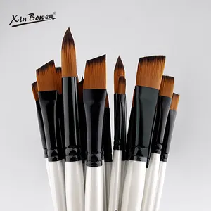 Paint Brush Set Art Xin Bowen Professional Art Paint Brush Set Watercolor Acrylic Oil Painting Painting Brush Artist Paintbrush Set