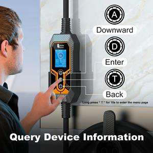 Cargador Portátil para Vehículos Eléctricos Feyree de 11KW, Trifásico, Tipo 2, con Soporte de Pared, 16A, Control por WiFi y Aplicación, Adaptador de Caja de Carga EVSE para Automóviles Eléctricos - Product Image 4