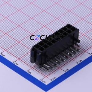 C3030WR-F-2X09P Wire-to-Board Pin Header Bent Lead Through Hole,P=3mm Connector 2x9P 3mm Right Angle Insert 18P - Product Image 1