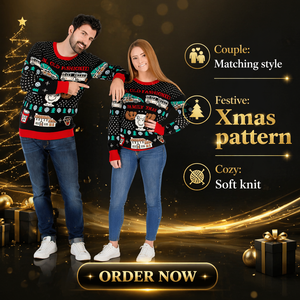 Pulls d'hiver <span class=keywords><strong>pour</strong></span> hommes en gros, motif animal, flocons de neige, cœurs, rennes, tricot doux et respirant, <span class=keywords><strong>pour</strong></span> la famille et les couples - Product Image 2