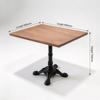 Étagère de présentation commerciale, Table de présentation industrielle pour café, Comptoir d'exposition pour restaurant, Personnalisation complète du magasin
