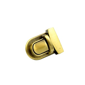 Thiết kế thời trang hợp kim kẽm antic Brass Brushed tùy chỉnh túi xách trang trí túi kim loại phần đẩy khóa xử lý Trọng lượng nhẹ Nickel miễn phí - Product Image 1