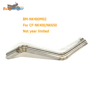 ระบบท่อไอเสียรถจักรยานยนต์แบบปรับแต่งท่ออ่อนแบบครึ่งข้อสำหรับ NK650 NK400 <span class=keywords><strong>CFMOTO</strong></span> <span class=keywords><strong>650</strong></span> 51มม. - Product Image 2