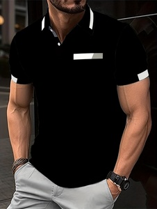 [1 pièce <span class=keywords><strong>Chemise</strong></span> décontractée d'été pour <span class=keywords><strong>homme</strong></span>] 1 pièce <span class=keywords><strong>Chemise</strong></span> décontractée d'été pour <span class=keywords><strong>homme</strong></span> imprimée RED SPY à manches courtes Coupe classique Tissu satiné 140g - Product Image 2