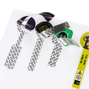 Chống hàng giả tùy chỉnh vật nuôi Bảo hành làm mất hiệu lực nếu con dấu bị hỏng dán làm mất hiệu lực nếu loại bỏ bảo hành mở an ninh làm mất hiệu lực <span class=keywords><strong>Sticker</strong></span> - Product Image 5