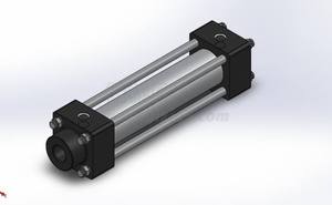 Xi lanh thủy lực nặng xi lanh thủy lực khuôn xi lanh HOB-80-40-100-FA đột quỵ 100mm mặt bích phía trước loại - Product Image 2