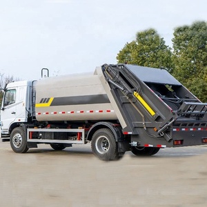 Camion <span class=keywords><strong>de</strong></span> collecte des ordures à benne basculante personnalisé, camion <span class=keywords><strong>de</strong></span> compression lourd, 115KW 148KW 15CBM, tout neuf, diesel, <span class=keywords><strong>pick</strong></span>-<span class=keywords><strong>up</strong></span> pour Dongfeng - Product Image 6