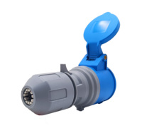 ZNPON S32342 FICHE FEMELLE INDUSTRIELLE 32AMP 220V Prise bleue de remplacement-Pour une utilisation avec les fils traînants