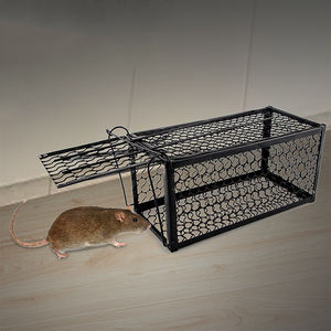 Trappola per topi a gabbia per roditore per il controllo degli animali esca per la cattura di criceti umano da riproduzione di topo per animali domestici - Product Image 2