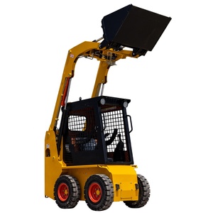 High Quality 300kg 450kg 23HP <strong>Mini</strong> <strong>Skid</strong> <strong>Steer</strong> <strong>Loader</strong> with Close Cab for Sale - Product Image 1