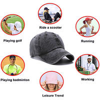 Gorra de béisbol de algodón de 5 paneles de alta calidad, diseño personalizado, al por mayor, estilo hip hop, para correr, con malla lavada, bordada, vintage y desgastada.