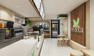 Thời Trang Hiện Đại Bong Bóng Trà Cửa Hàng Phổ Biến Trà Sữa Cửa Hàng Bố Trí Cá Tính Thiết Kế Trà Bong Bóng Hiển Thị Cửa Hàng Nhà Máy Bán Hàng Trực Tiếp - Product Image 5