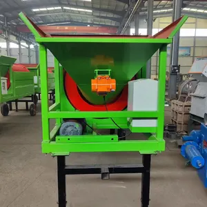 Factory Price Compost Drum Sieve Sand Stone Separator Small Trommel Screen Rotary Drum Compost Screen