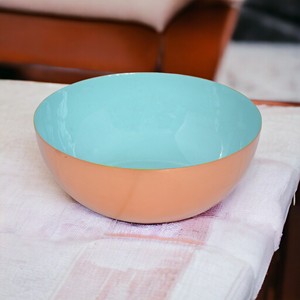 Fruits Bowl with Inside Enamel Finishing Iron Metal with Polished Decor for Dining and <b>Table</b> Decor - Product Image 6
