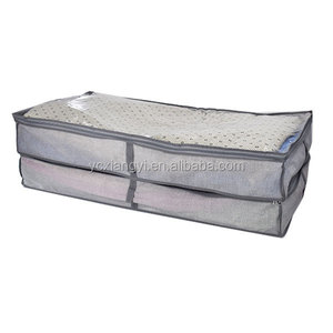 Producto en Oferta, Organizador de Tela para Almacenamiento en el Hogar, Portátil, Grande, Reutilizable, con Tapa Transparente, Bolsas de Almacenamiento Debajo de la Cama - Product Image 6