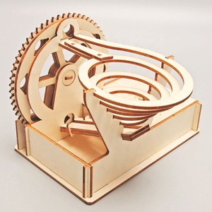 Juguete Educativo <span class=keywords><strong>de</strong></span> Madera con Riel Eléctrico y <span class=keywords><strong>Bolas</strong></span> <span class=keywords><strong>de</strong></span> Acero, Forma Geométrica, para Estudiantes <span class=keywords><strong>de</strong></span> Primaria y Secundaria, Unisex - Product Image 5