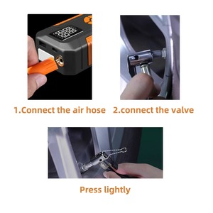 Compresseur d'air portable haute pression AFTFA pour pneus, pompe électrique domestique pour vélo, certifié CE / RoHS / FCC - Product Image 3