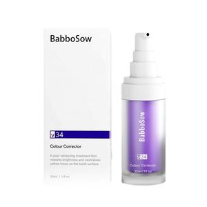 Pasta de dientes blanqueadora morada de 30g en mousse para limpieza bucal y dental - Product Image 6