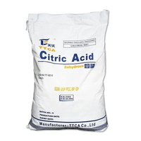 Acide citrique Additifs alimentaires Acide citrique Monohydrate Acide citrique Produits chimiques anhydres Enseigne de qualité alimentaire TTCA Prix d'usine