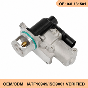 Wanray pour VW Golf Passat <span class=keywords><strong>Audi</strong></span> <span class=keywords><strong>A3</strong></span> A4 Q5 Skoda Octavia 2.0 TDI CR Vanne EGR 03L131501F 03L131501 Recirculation des gaz d'échappement - Product Image 1
