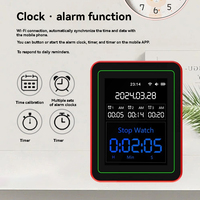 Moniteur de qualité de l'air Tuya Wifi 15-en-1 pour AQI PM2.5 PM10 PM0.3 PM1 CO2 TVOC CO Température Humidité Affichage