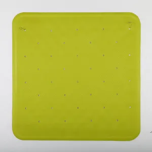 不同颜色防滑耐用聚氯乙烯泡沫浴室垫淋浴垫带吸盘浴垫