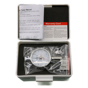 LX-A Shore bir çift durometre (çift iğne) sertlik test cihazı kauçuk/deri/balmumu sertlik ölçer LX-A-2 - Product Image 2